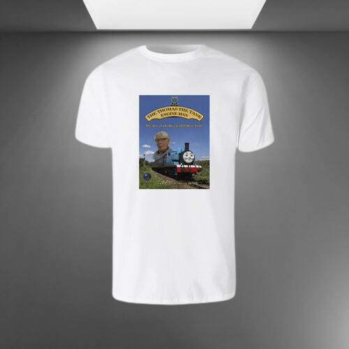 "The Thomas The Tank Engine Man" DVD design - Men's T-shirt