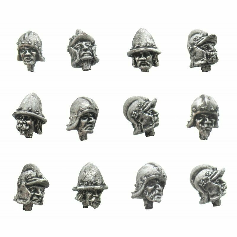 28mm Thirty Years War armoured heads 2