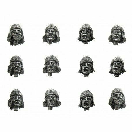 28mm Thirty Years War heads wearing Monmouth hats