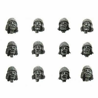 28mm Thirty Years War heads wearing Monmouth hats