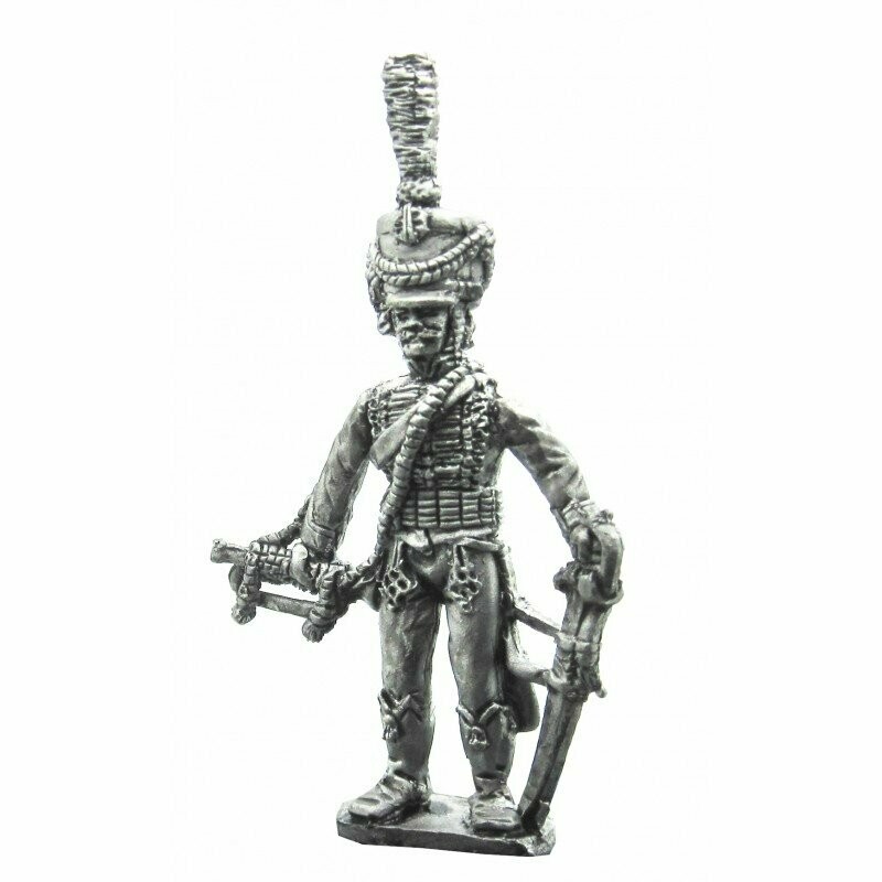 28mm Napoleonic French horse artillery trumpeter