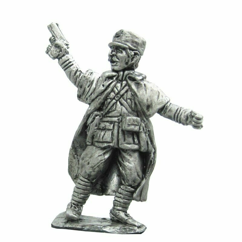 ​28mm Charging Zouave officer.