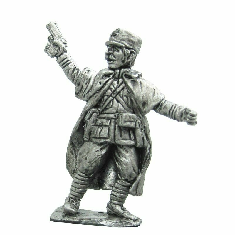 ​28mm Charging Zouave officer.