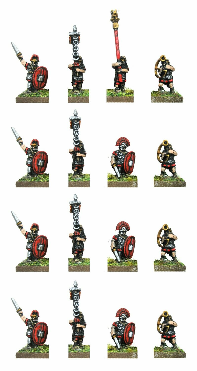 10mm Caesarian Roman Legionary command