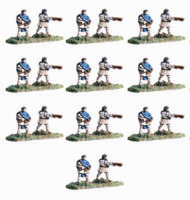 10mm Roman Balearic slingers 10mm Roman Balearic slingers