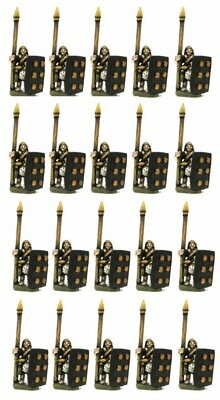 10mm Sumerian Spearmen with shields