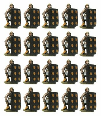 10mm Sumerian Guardsmen with axes 10mm Sumerian Guardsmen with axes