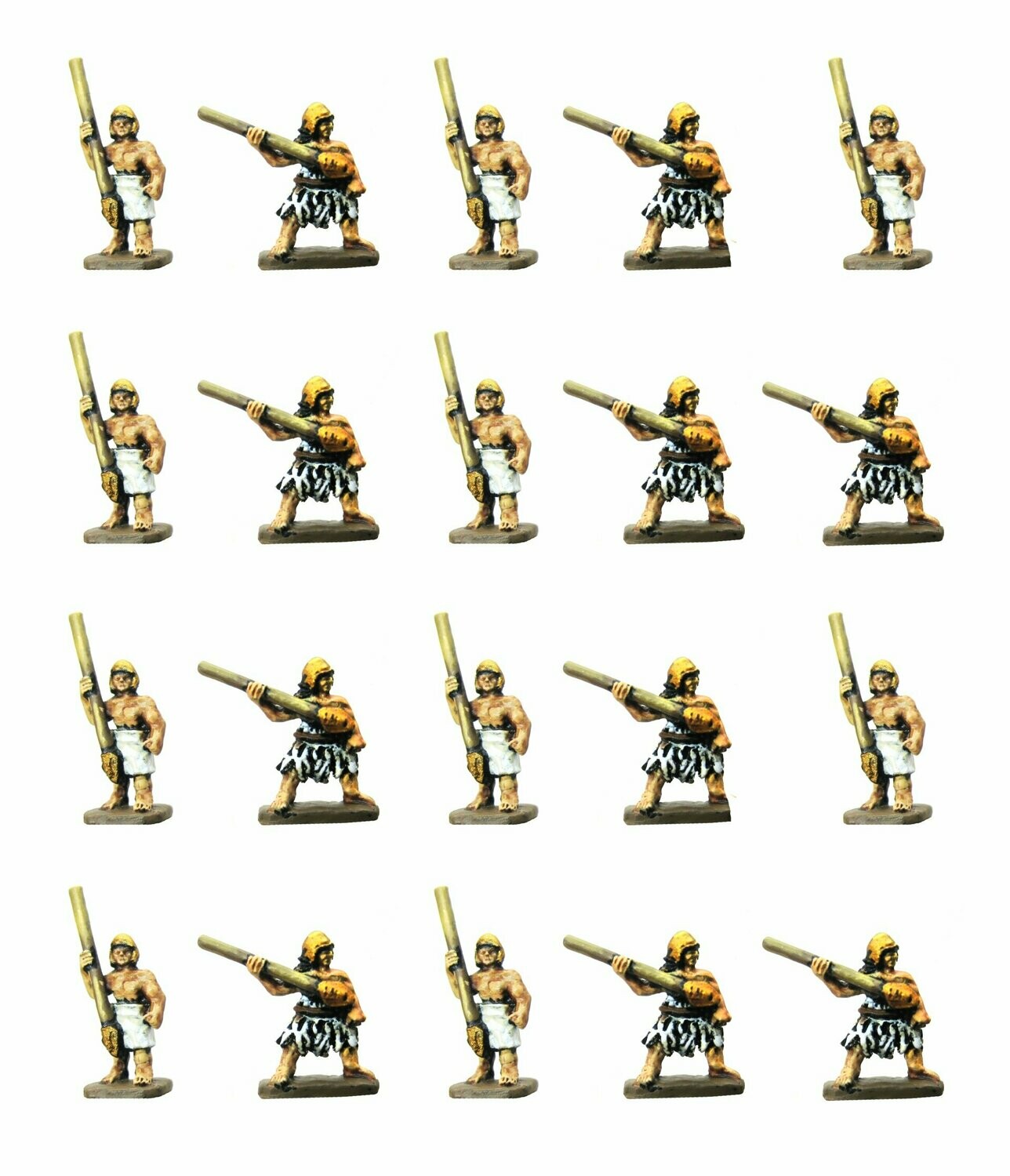 10mm Sumerian Javelinmen