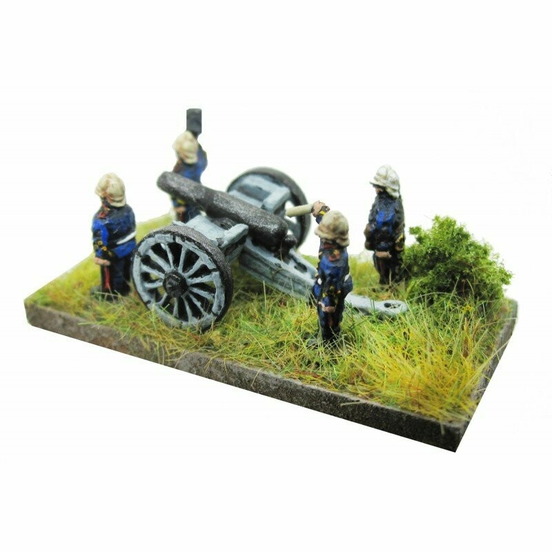 10mm Royal artillery canon and crew