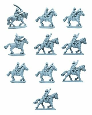 10mm Colonial cavalry