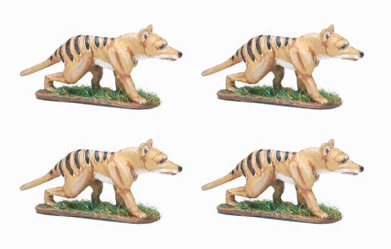 Prehistoric Settlement - 28mm Thylacines