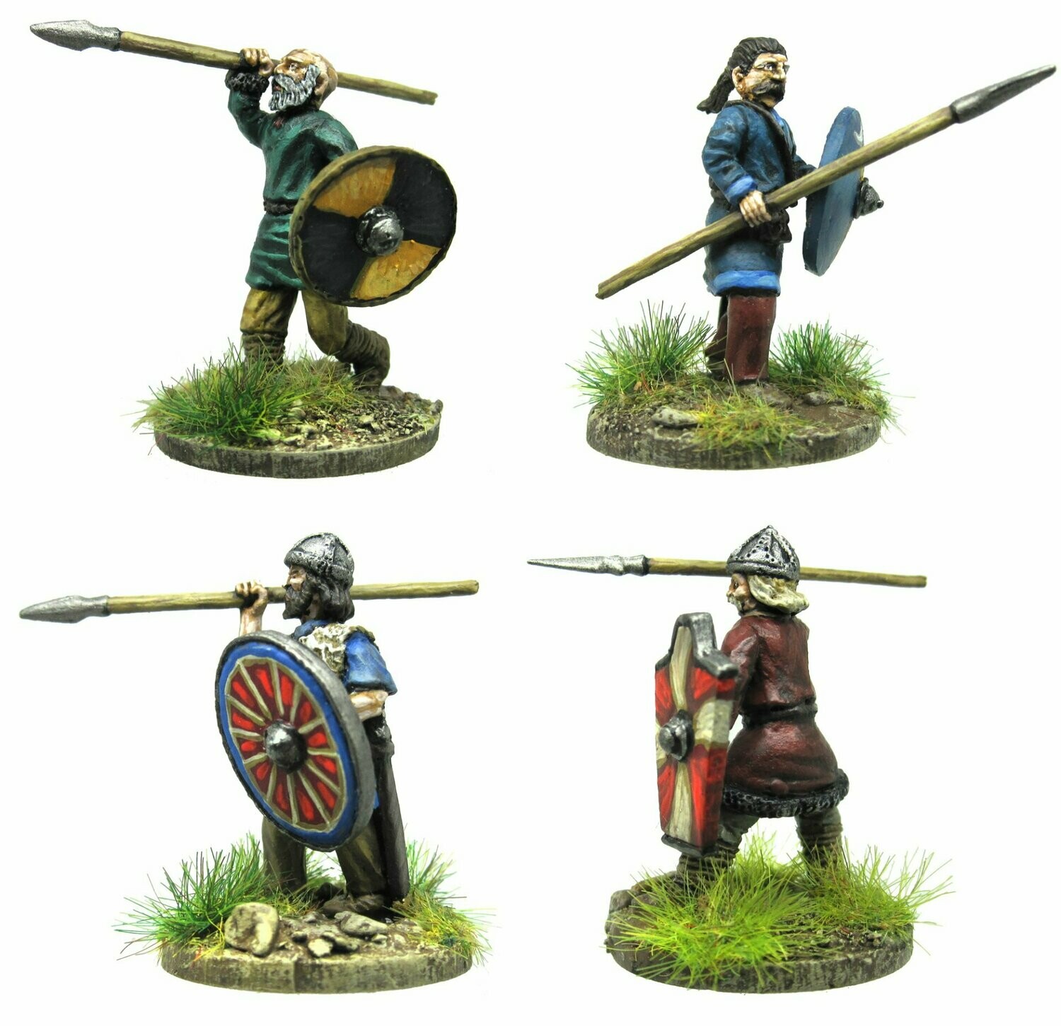 28mm un-armoured Goths with spears