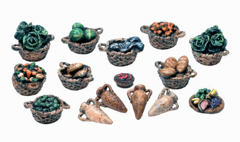 28mm Food produce pack for the market stall