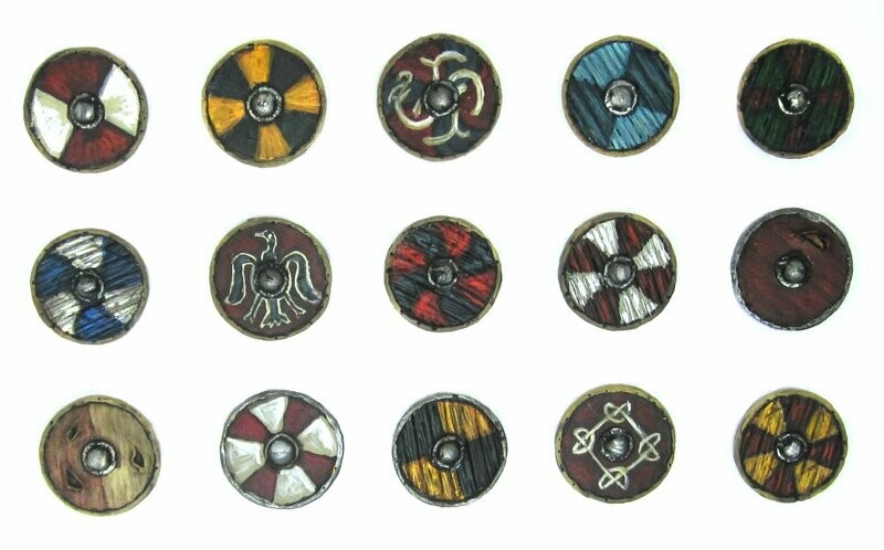 28mm Viking shields