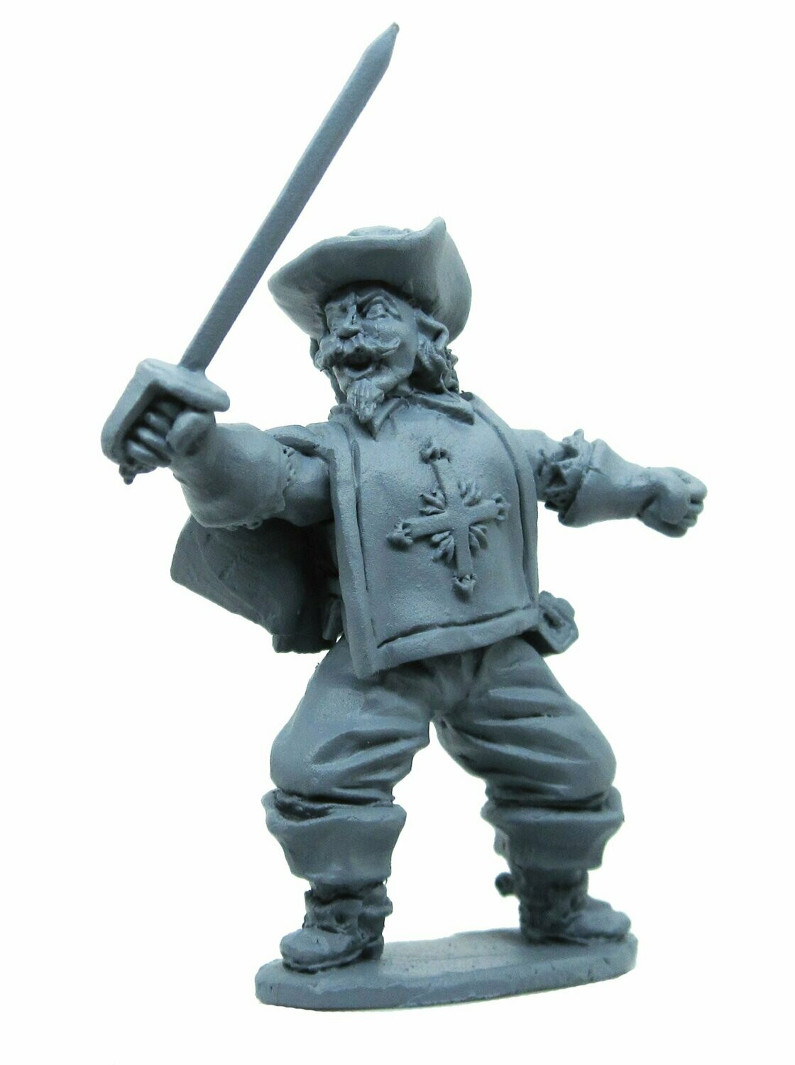 King's musketeer attacking