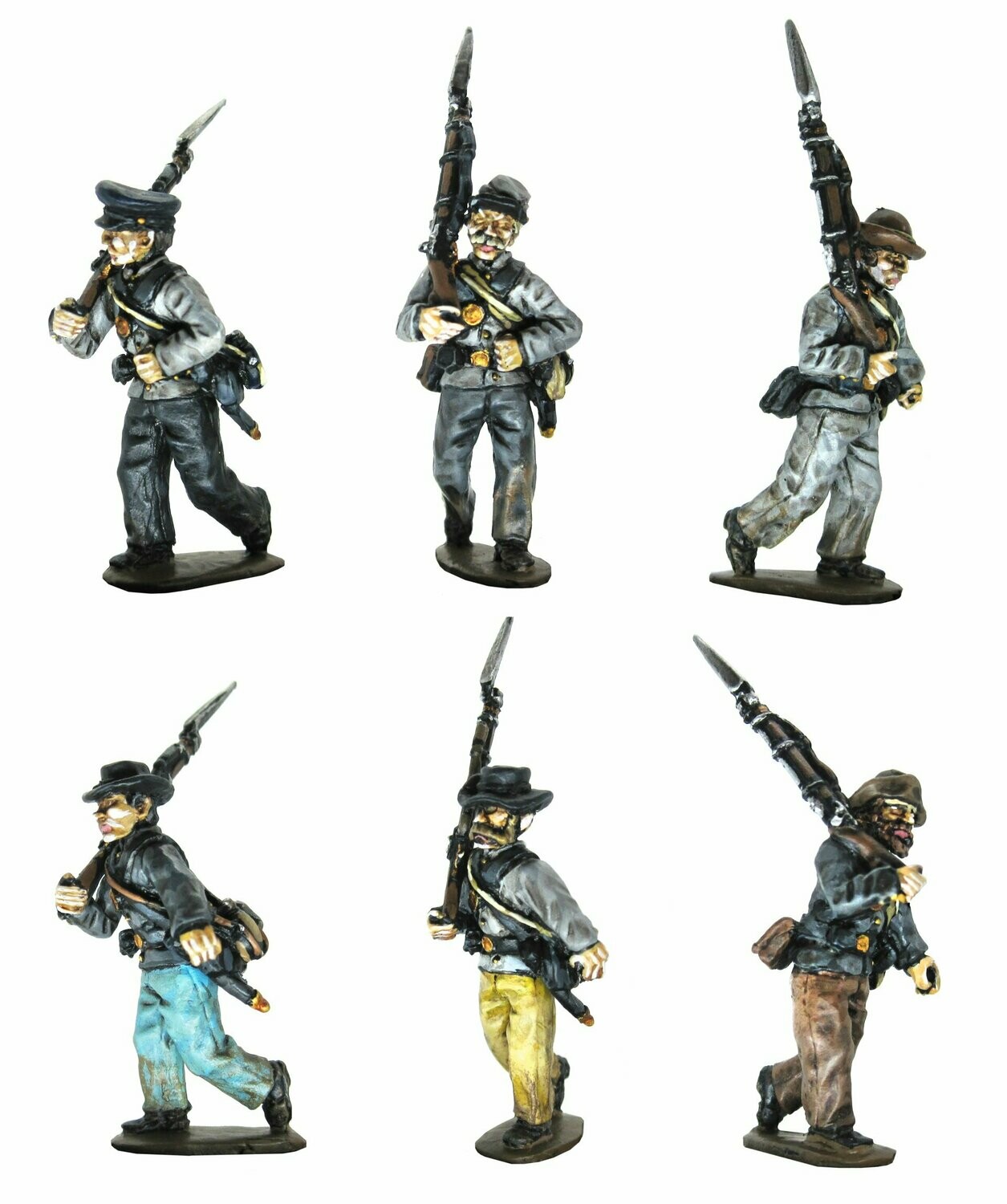 ACW - Confederates doubling/ right shoulder shift