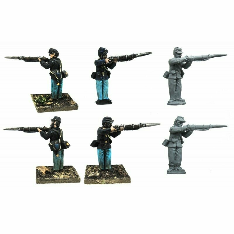 ACW - Union front rank firing