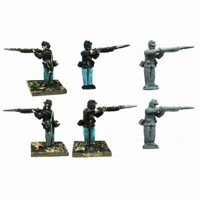 ACW - Union front rank firing
