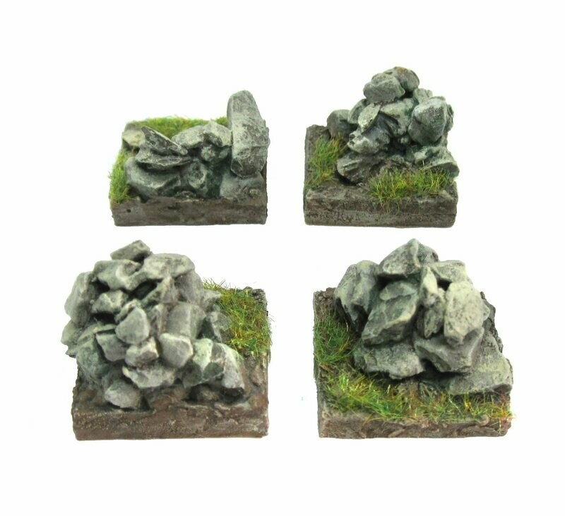 Stone walls corners