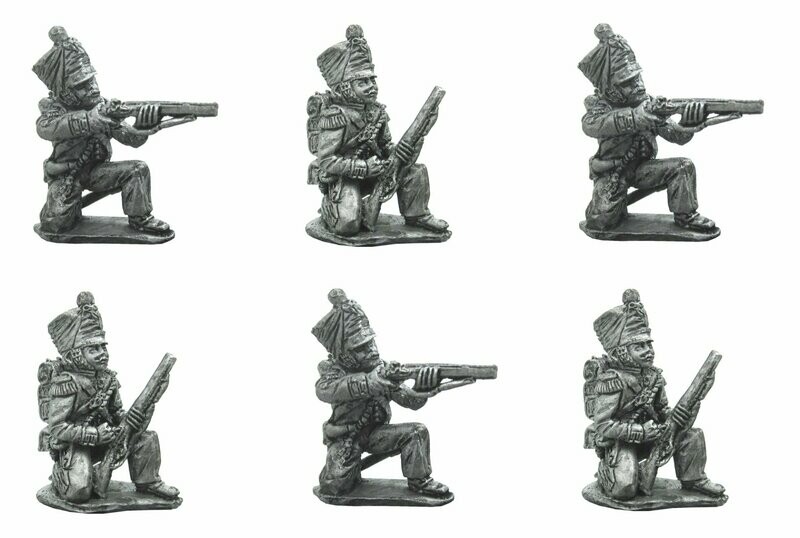 28mm Westphalian Napoleonic Guard Jäger Carabiniers campaign dress skirmishing