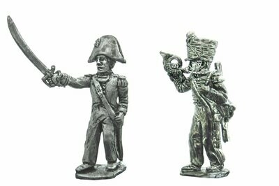 28mm Westphalian Napoleonic Guard Jäger Carabiniers campaign dress command 28mm Westphalian Napoleonic Guard Jäger Carabiniers campaign dress command