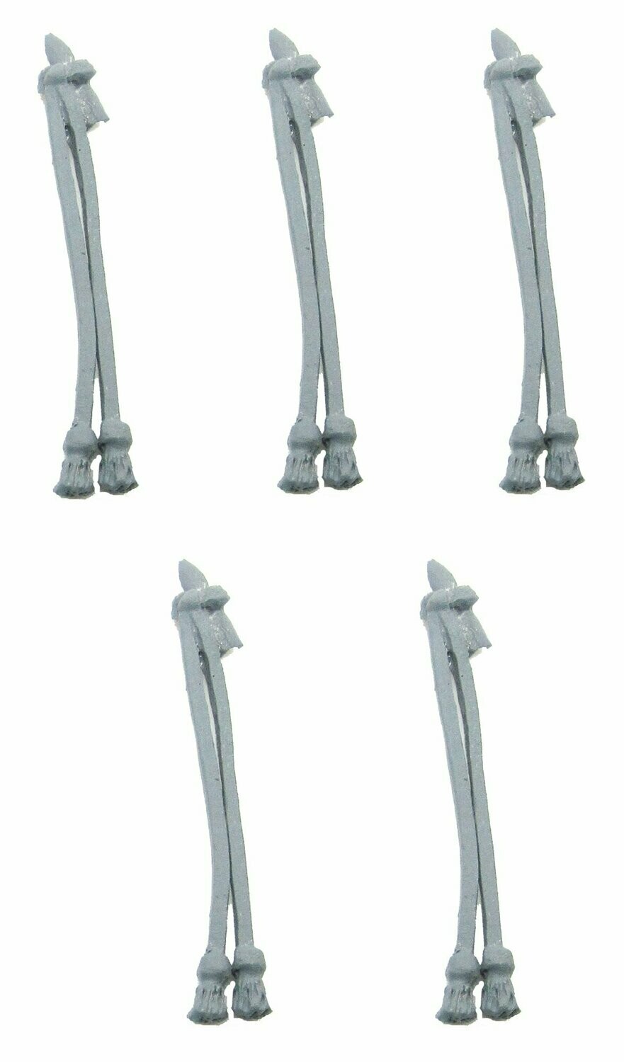 28mm Russian infantry finials x 5