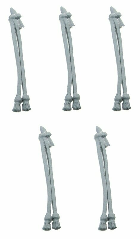 28mm Russian infantry finials x 5