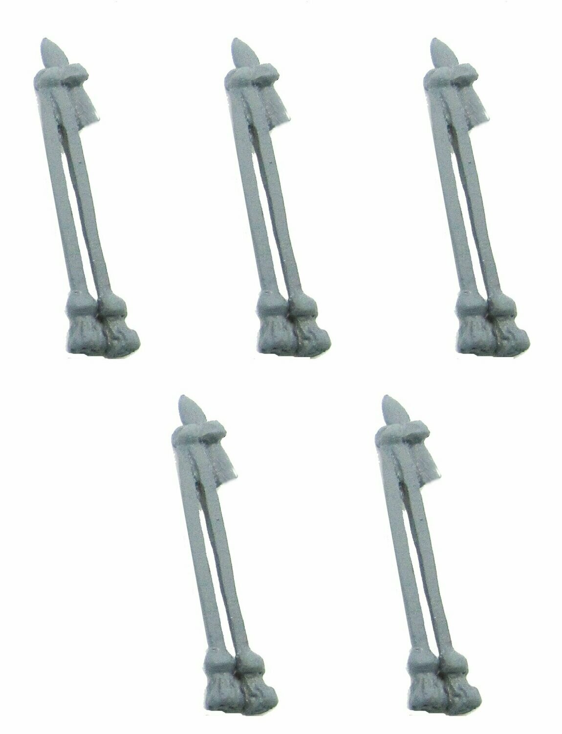 28mm Russian cavalry finials x 5