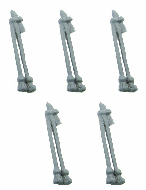 28mm Russian cavalry finials x 5
