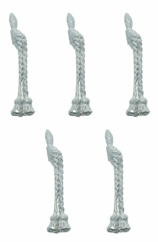 28mm Napoleonic cavalry rope finials x 5.