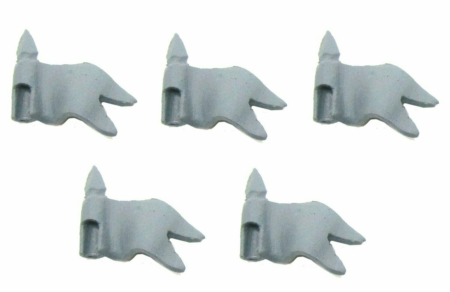 28mm Napoleonic lance points with pennons x 5
