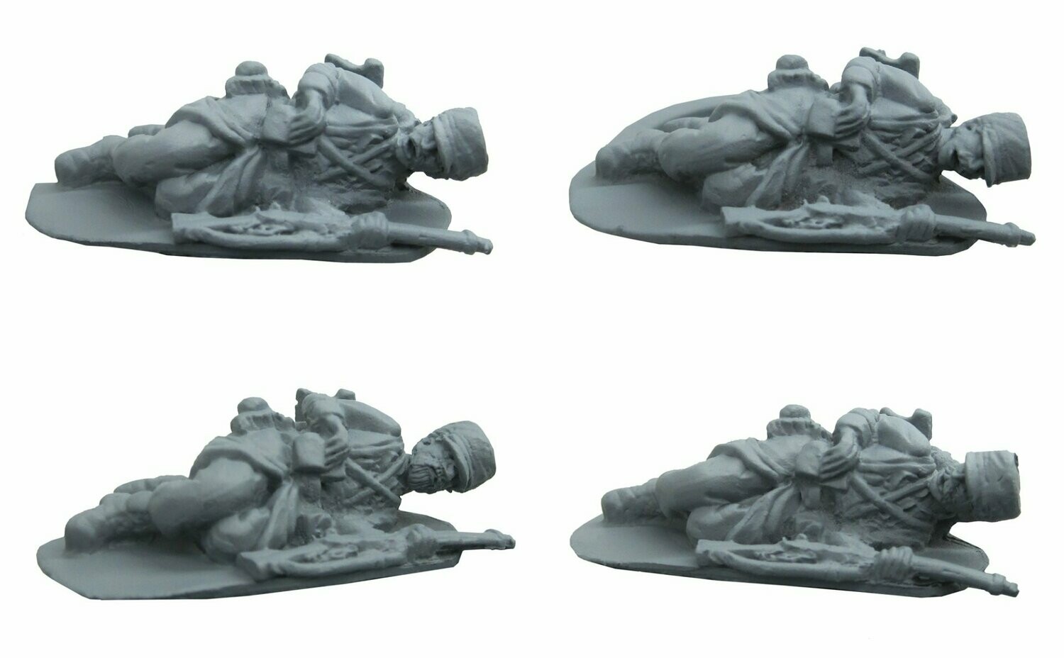 French Infantry laying loading x 4