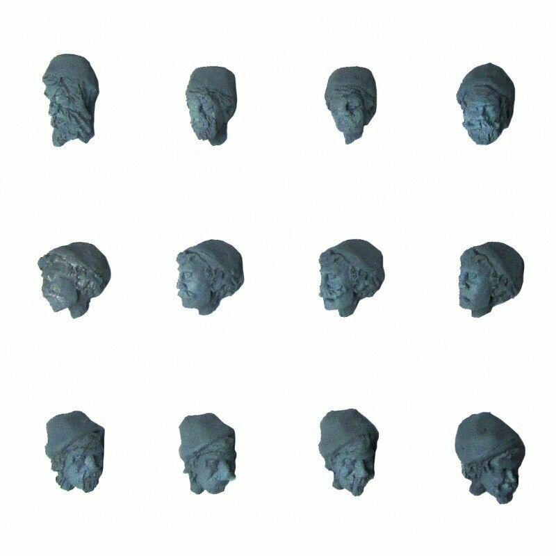 28mm World War One French Zouave Heads
