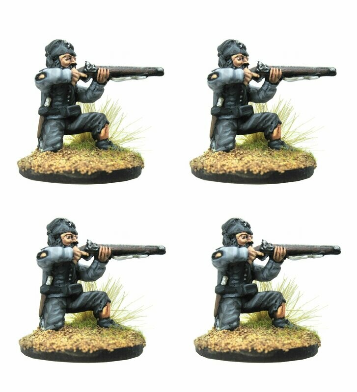 Regiment Tarella kneeling firing x 4