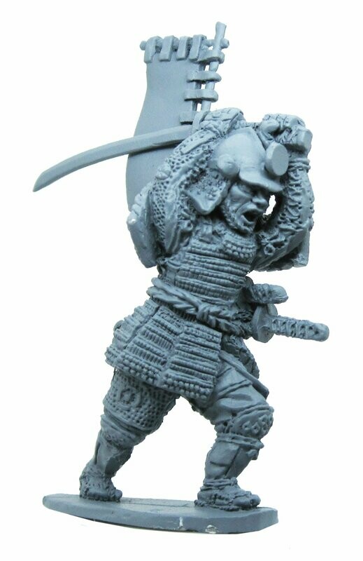 Samurai charging with no dachi