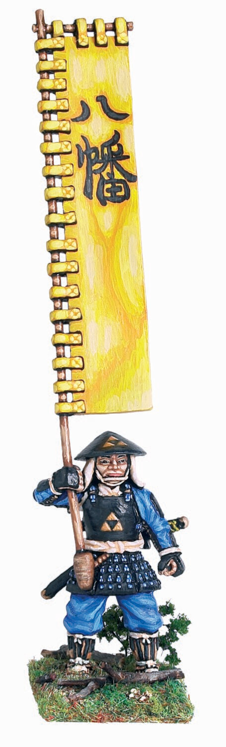 Ashigaru standard bearer with nobaori