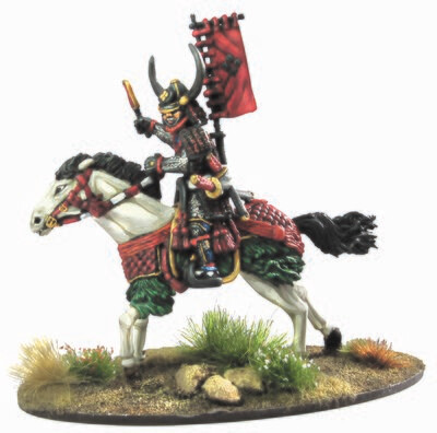 Mounted Samurai commander