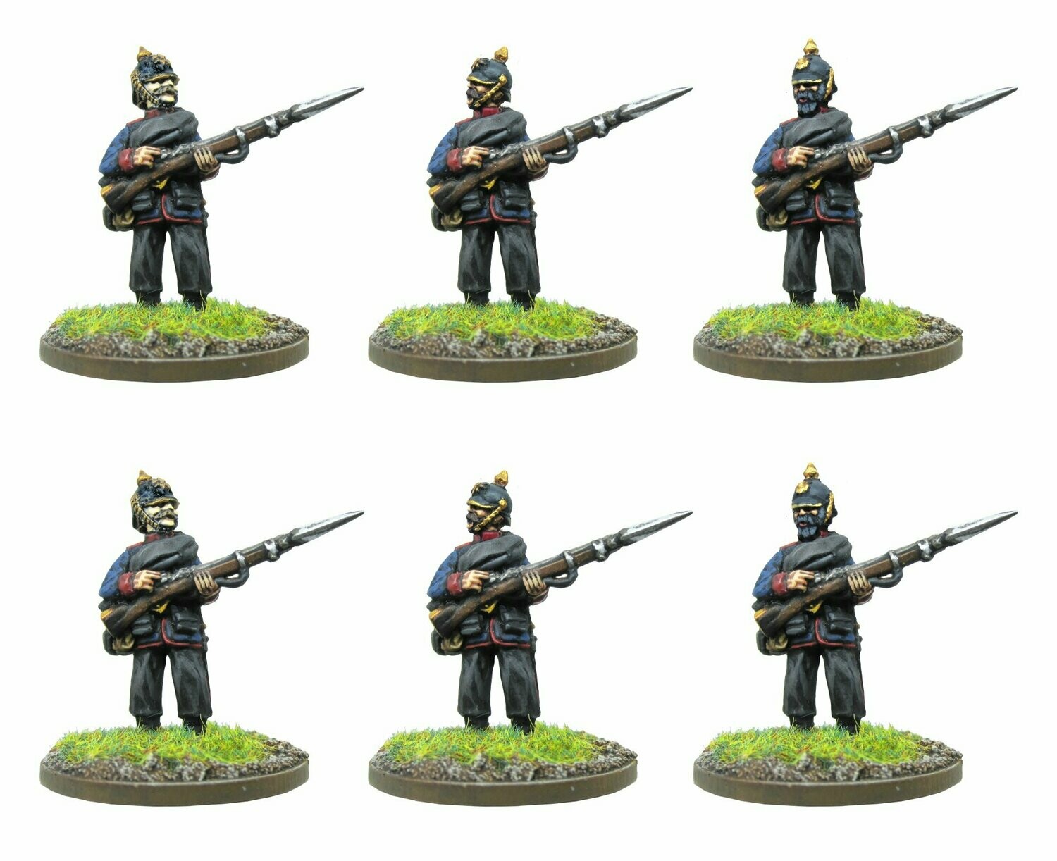 Standing loading line infantry