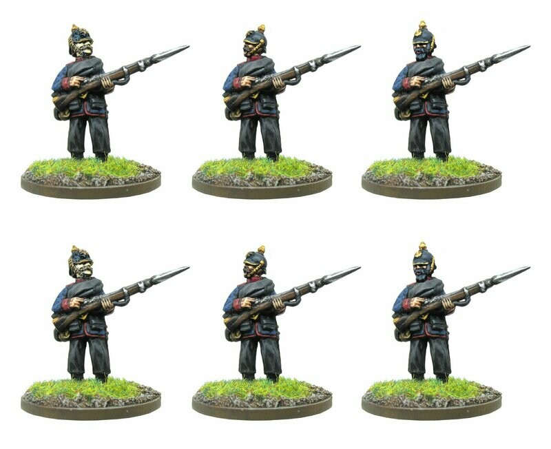 Standing loading line infantry