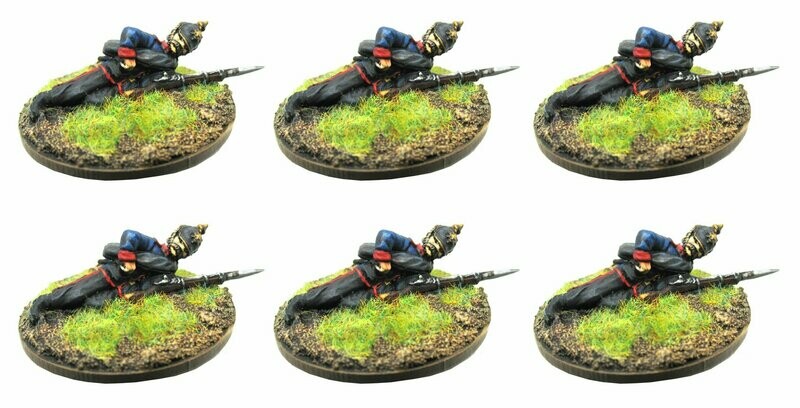 Laying loading line infantry
