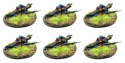 Laying loading line infantry