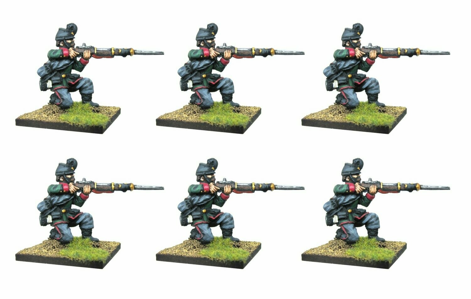 Kneeling firing Jagers