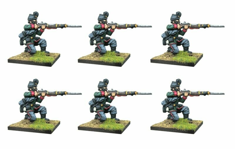 Kneeling firing Jagers