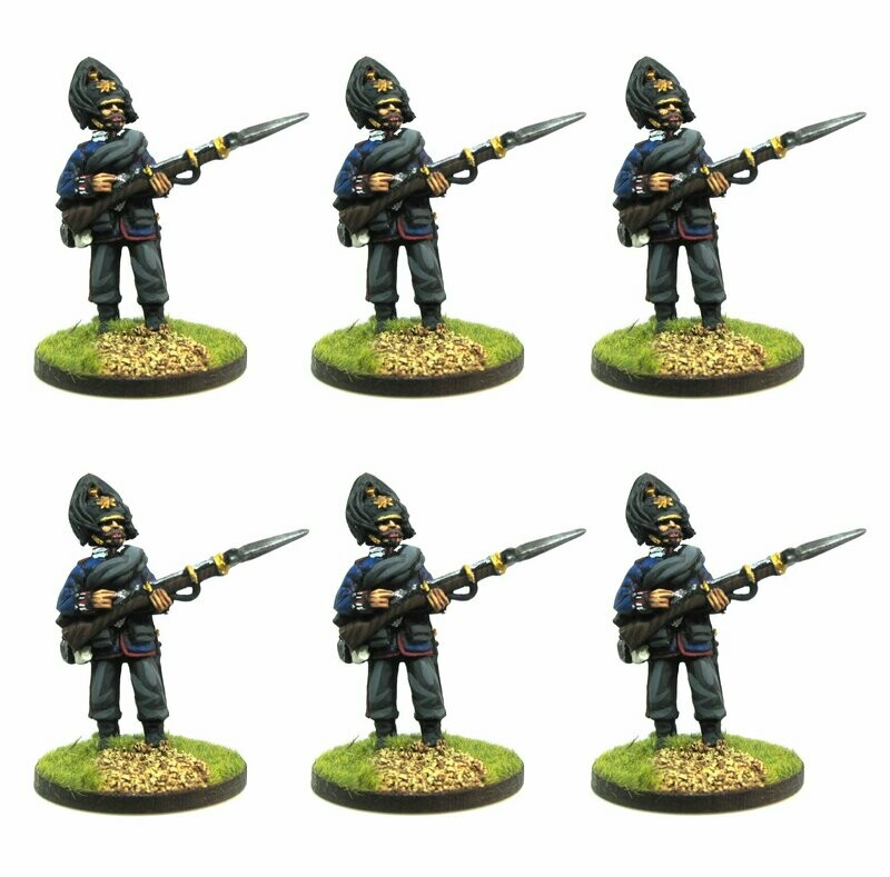 Grenadiers standing loading