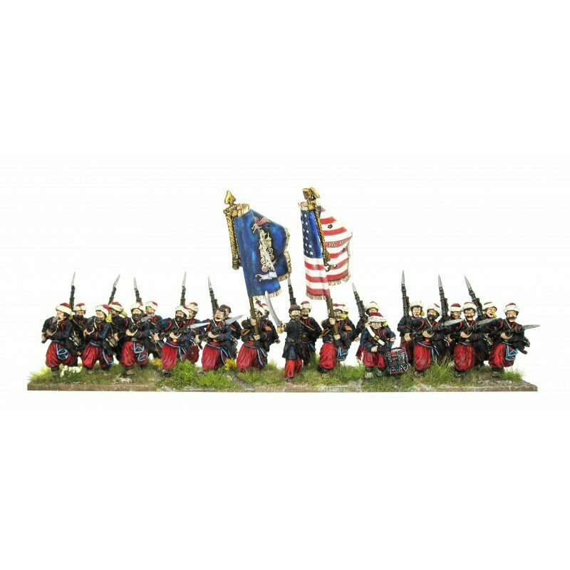 Duryee's Zouaves regiment charging