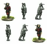 28mm Medieval Flemish City Militia crossbowmen.