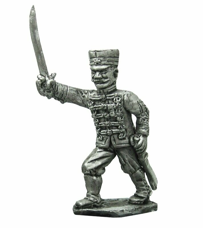 28mm Japanese Infantry/Marine officer advancing
