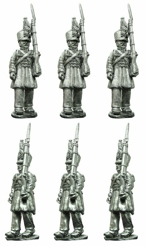 Brunswick 1809 infantry marching