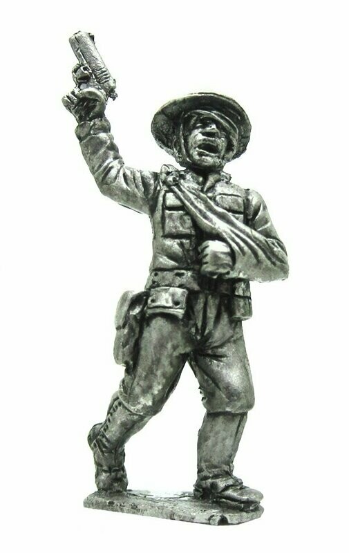 WW2 US early war wounded officer