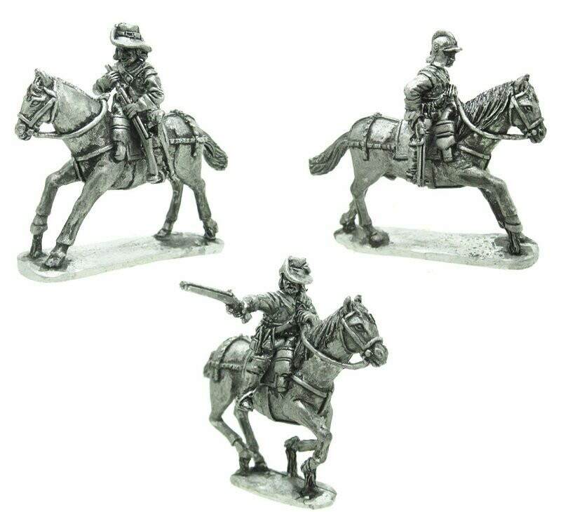 Thirty Years War armoured Harqubusier cavalry